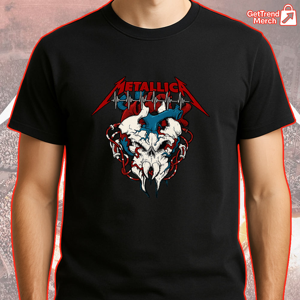 Metallica M72 Electro Pulse Graphic T-Shirt - Merch Collect