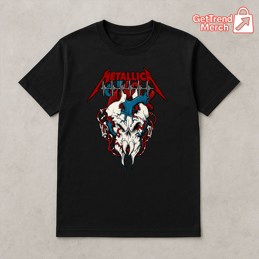Metallica M72 Electro Pulse Graphic T-Shirt - Merch Collect