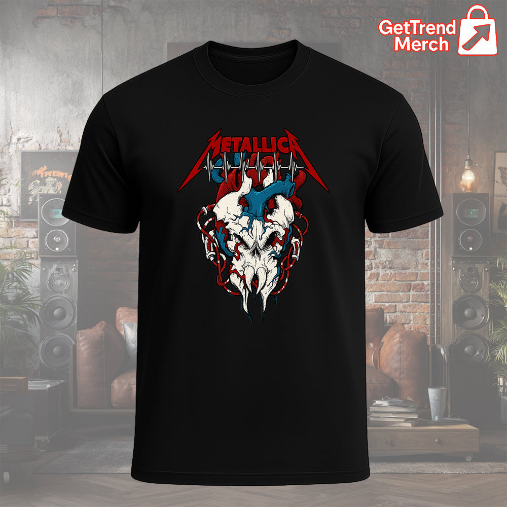 Metallica M72 Electro Pulse Graphic T-Shirt - Merch Collect