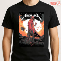 Metallica M72 Houston 2025 Setlist Pop-Up Concert Graphic T-Shirt - Merch Collect
