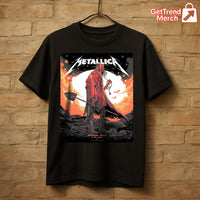Metallica M72 Houston 2025 Setlist Pop-Up Concert Graphic T-Shirt - Merch Collect