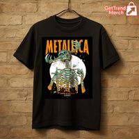 Metallica M72 2025 Until It Sleeps Load Skeleton Graphic T-Shirt - Merch Collect