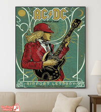 AC/DC PWR UP Prague June 26 2025 Tonight in Prague Poster & Canvas - Merch Collect