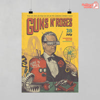 Guns N' Roses Luxembourg July 28 2025 Poster & Canvas - Merch Collect