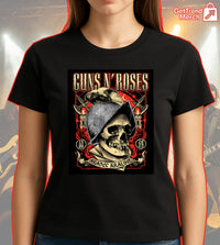 Guns N' Roses Hradec Králové 2025 Skull Soldier T-Shirt - Merch Collect