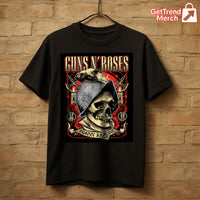 Guns N' Roses Hradec Králové 2025 Skull Soldier T-Shirt - Merch Collect