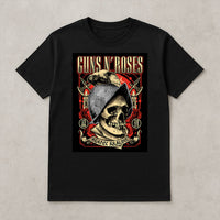 Guns N' Roses Hradec Králové 2025 Skull Soldier T-Shirt - Merch Collect