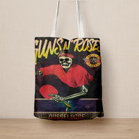 Guns N' Roses Düsseldorf 2025 Ping Pong Skeleton Tote Bag - Merch Collect