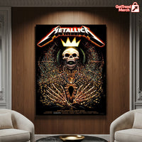 Metallica M72 Charlotte 2025 Setlist Poster & Canvas - Merch Collect