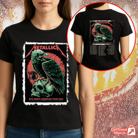 Metallica M72 Philadelphia 2025 Eagle Skull Pop-Up Shop Graphic T-Shirt - Merch Collect