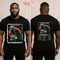 Metallica M72 Philadelphia 2025 Eagle Skull Pop-Up Shop Graphic T-Shirt - Merch Collect