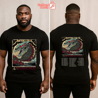 Metallica M72 Syracuse 2025 Thunder Sea Dragon & Skull by Rhys Cooper Graphic T-Shirt - Merch Collect