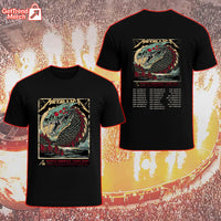 Metallica M72 Syracuse 2025 Thunder Sea Dragon & Skull by Rhys Cooper Graphic T-Shirt - Merch Collect
