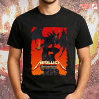 Metallica M72 Santa Clara 2025 Demon Setlist Graphic T-Shirt - Merch Collect