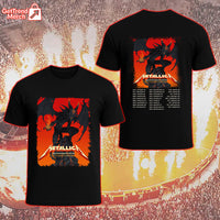 Metallica M72 Santa Clara 2025 Demon Setlist Graphic T-Shirt - Merch Collect