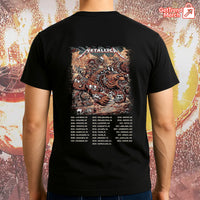 Metallica M72 Denver 2025 Warbears Setlist Graphic T-Shirt - Merch Collect
