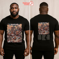 Metallica M72 Denver 2025 Warbears Setlist Graphic T-Shirt - Merch Collect