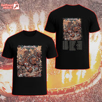 Metallica M72 Denver 2025 Warbears Setlist Graphic T-Shirt - Merch Collect