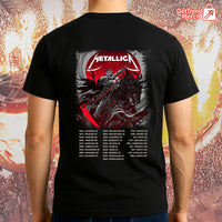 Metallica M72 Denver 2025 Tonight In Denver Setlist by Becky Cloonan Graphic T-Shirt - Merch Collect
