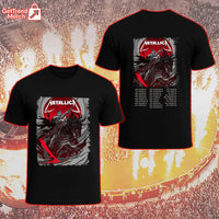 Metallica M72 Denver 2025 Tonight In Denver Setlist by Becky Cloonan Graphic T-Shirt - Merch Collect