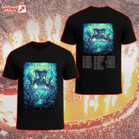 Metallica M72 Atlanta 2025 Demon Ram Apocalypse Setlist Graphic T-Shirt - Merch Collect