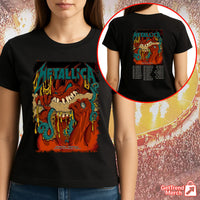 Metallica M72 Philadelphia 2025 Monster Bite Setlist Graphic T-Shirt - Merch Collect