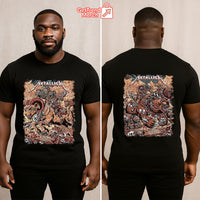 Metallica M72 Denver 2025 Warbeast & Skull Warriors Setlist Graphic T-Shirt - Merch Collect