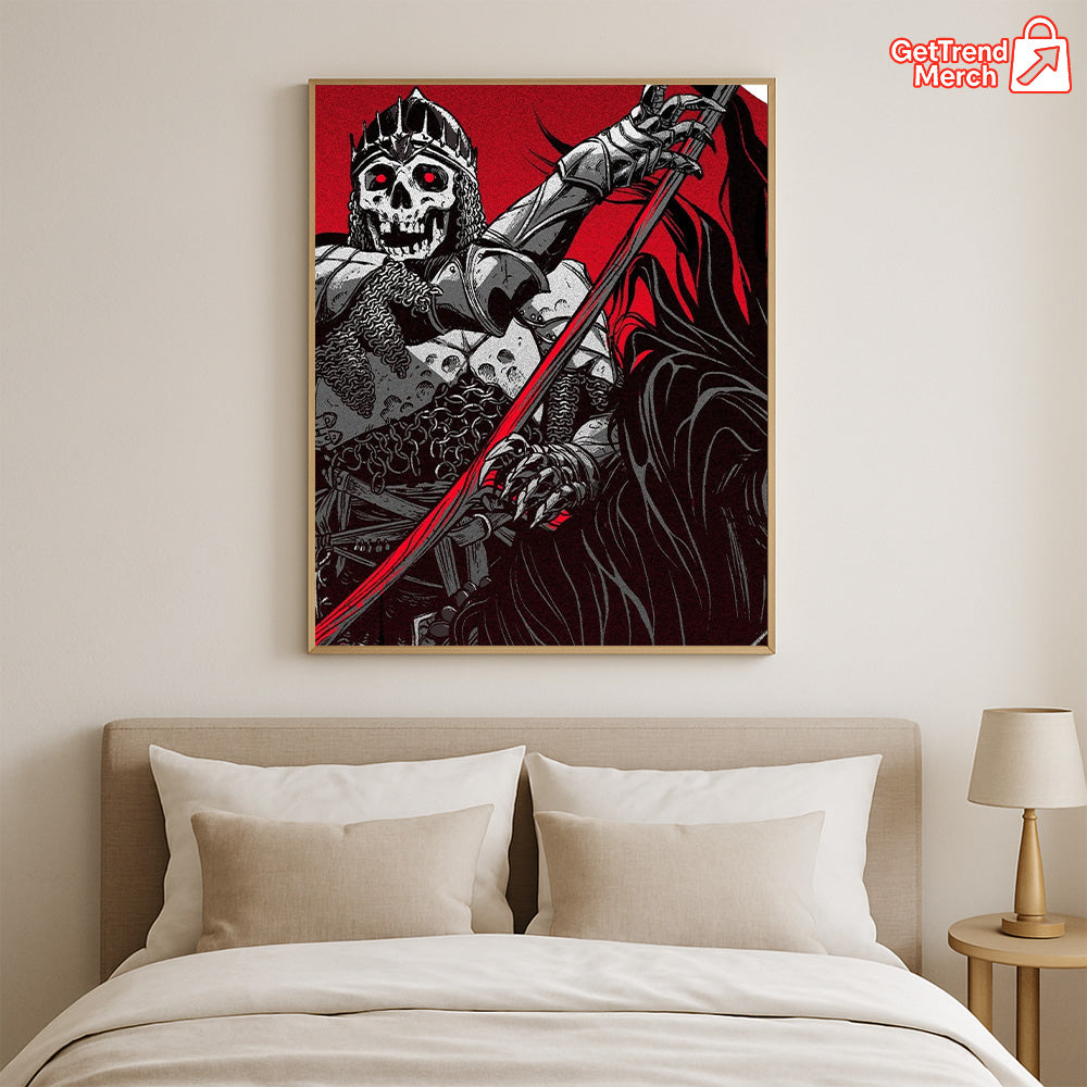 Metallica M72 Denver 2025 Becky Cloonan Pop-Up Shop Poster & Canvas - Merch Collect