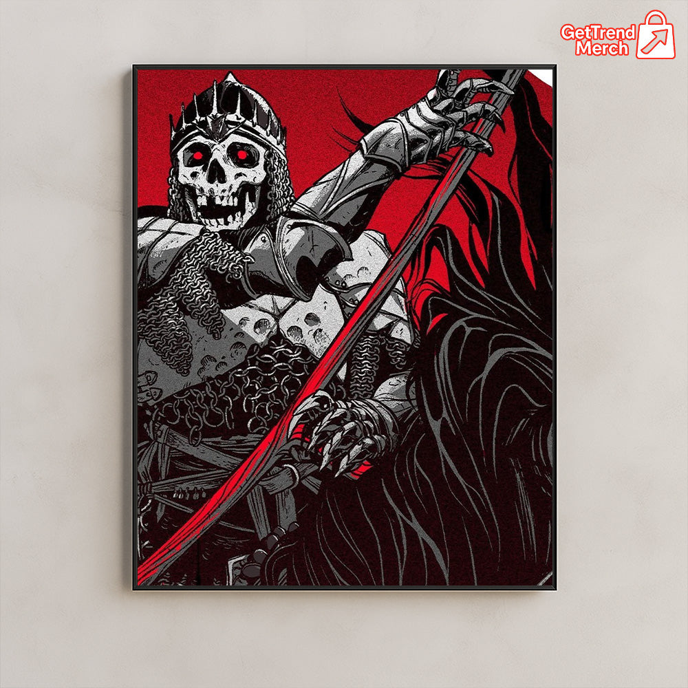 Metallica M72 Denver 2025 Becky Cloonan Pop-Up Shop Poster & Canvas - Merch Collect