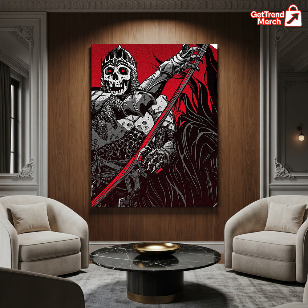 Metallica M72 Denver 2025 Becky Cloonan Pop-Up Shop Poster & Canvas - Merch Collect