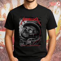 Metallica M72 Nashville 2025 Skull & Serpent Setlist Graphic T-Shirt - Merch Collect