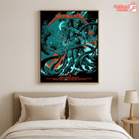 Metallica M72 Tampa 2025 Tonight In Tampa Setlist by Ken Taylor Poster & Canvas - Merch Collect