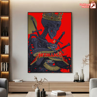 Metallica M72 Columbus 2025 Skeleton Snake Crown Poster & Canvas - Merch Collect