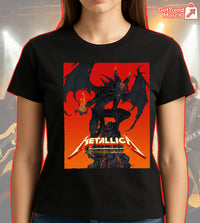Metallica M72 Santa Clara 2025 Dragon Graphic T-Shirt - Merch Collect