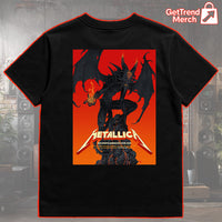 Metallica M72 Santa Clara 2025 Dragon Graphic T-Shirt - Merch Collect
