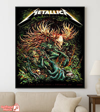 Metallica M72 Toronto April 24–26 2025 Poster & Canvas - Merch Collect