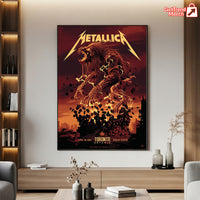 Metallica M72 Toronto April 26 2025 John Guydo Poster & Canvas - Merch Collect