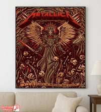 Metallica M72 Atlanta 2025 Tonight in Atlanta Poster & Canvas - Merch Collect
