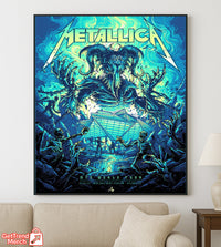 Metallica M72 Atlanta 2025 Setlist Poster & Canvas - Merch Collect