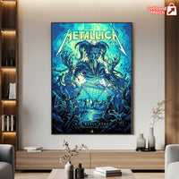 Metallica M72 Atlanta 2025 Setlist Poster & Canvas - Merch Collect