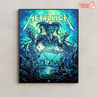 Metallica M72 Atlanta 2025 Setlist Poster & Canvas - Merch Collect