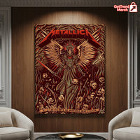 Metallica M72 Atlanta 2025 Tonight in Atlanta Poster & Canvas - Merch Collect