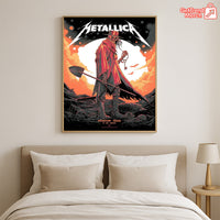 Metallica M72 Houston 2025 Tonight in Houston Poster by Matt Ryan Tobin - Merch Collect