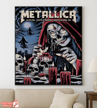 Metallica M72 Santa Clara 2025 Concert Setlist Poster & Canvas - Merch Collect