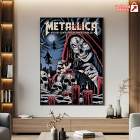 Metallica M72 Santa Clara 2025 Concert Setlist Poster & Canvas - Merch Collect