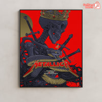 Metallica M72 Columbus May 11 2025 Snake & Skeleton Poster & Canvas - Merch Collect