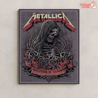 Metallica M72 Landover 2025 Setlist Poster & Canvas - Merch Collect