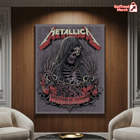 Metallica M72 Landover 2025 Setlist Poster & Canvas - Merch Collect