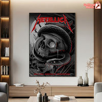 Metallica M72 Nashville 2025 Setlist Poster & Canvas - Merch Collect