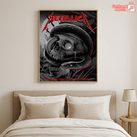 Metallica M72 Nashville 2025 Setlist Poster & Canvas - Merch Collect